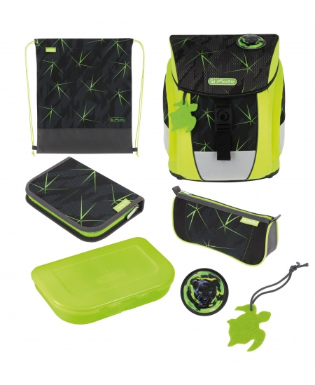 Seljakott koos tarvikutega HERLITZ FiloActive Plus DIN Wild Life