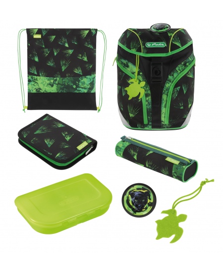 Seljakott koos tarvikutega HERLITZ SoftLight Plus Greenline Explorer