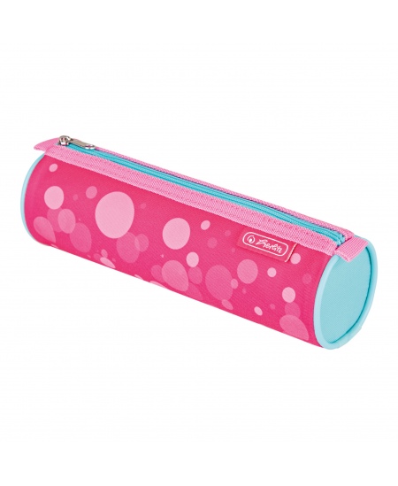 Seljakott koos tarvikutega HERLITZ SoftLight Plus Greenline Pink Bubbles