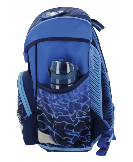 Seljakott koos tarvikutega HERLITZ UltraLight Plus Blue Shark