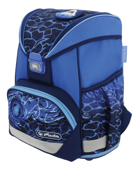 Seljakott HERLITZ UltraLight Blue Shark