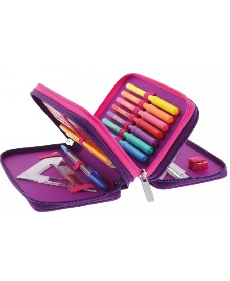 Pinal HERLITZ Dip Dye, lilla, kolme sektsiooniga, täidetud