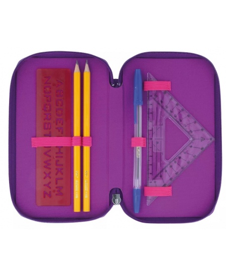 Pinal HERLITZ Dip Dye, lilla, kolme sektsiooniga, täidetud