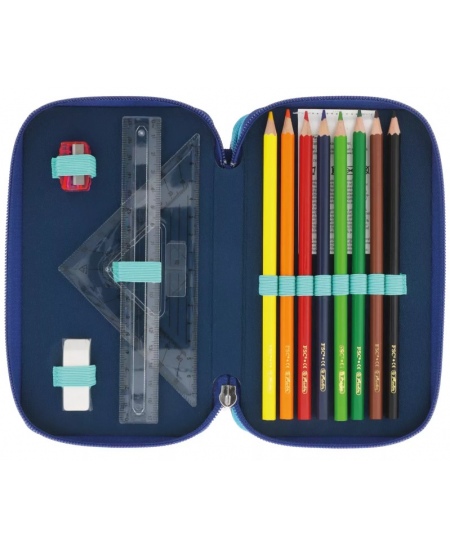 Pinal HERLITZ Dip Dye, sinine, kolme sektsiooniga, täidetud