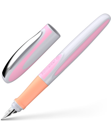 Täitesulepea SCHNEIDER Ray, vasakukäelistele, hall‑roosa korpus