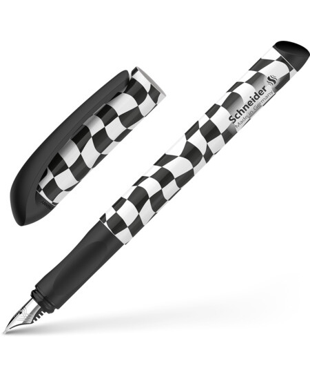 Täitesulepea SCHNEIDER Voice, must‑valge korpus