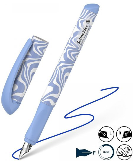 Täitesulepea SCHNEIDER Voice, sinakas‑valge korpus