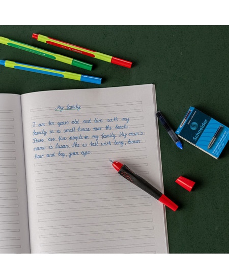 Pastapliiats SCHNEIDER Breeze, punane/must korpus