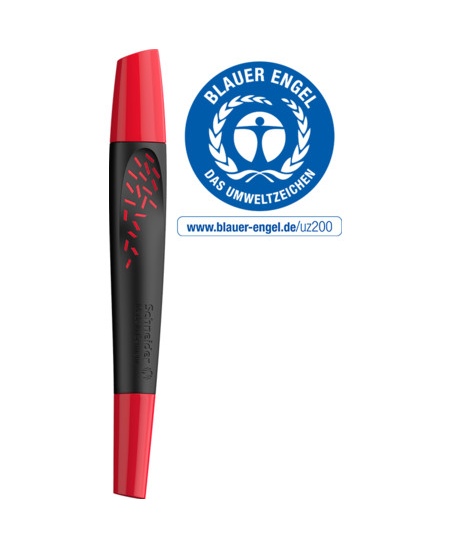 Pastapliiats SCHNEIDER Breeze, punane/must korpus