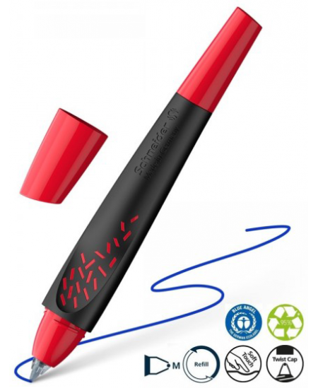 Pastapliiats SCHNEIDER Breeze, punane/must korpus