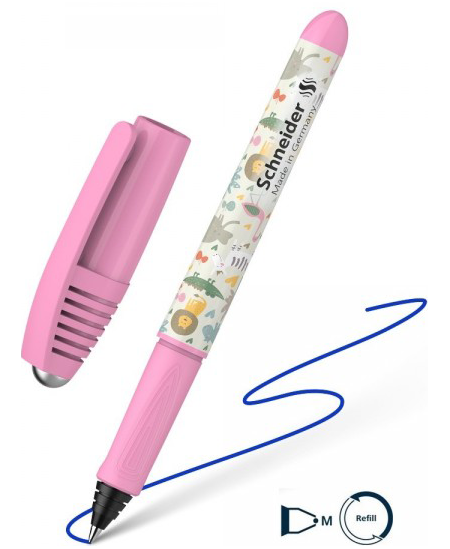 Pastapliiats SCHNEIDER Zippi Funny Safari, roosa