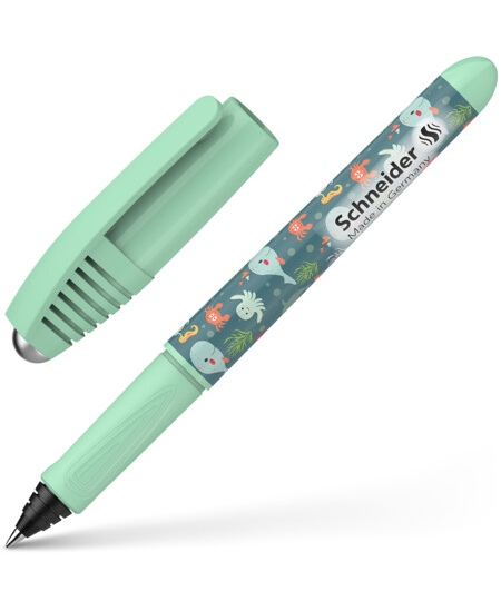 Pastapliiats SCHNEIDER Zippi Happy Fish, rohekas