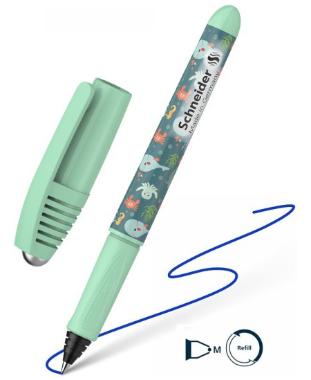 Pastapliiats SCHNEIDER Zippi Happy Fish, rohekas