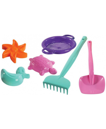 Liivamänguasjade komplekt TIGRES, 6 osa