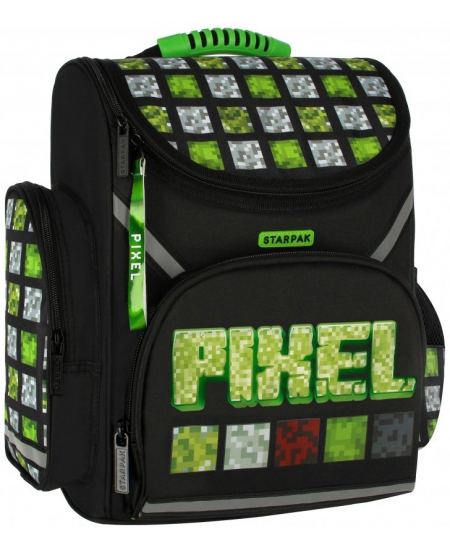 Seljakott STARPAK Pixel Green