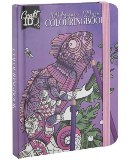 Värvimisraamat GRAFIX Salamiander, 12x16 cm, 50 lehte