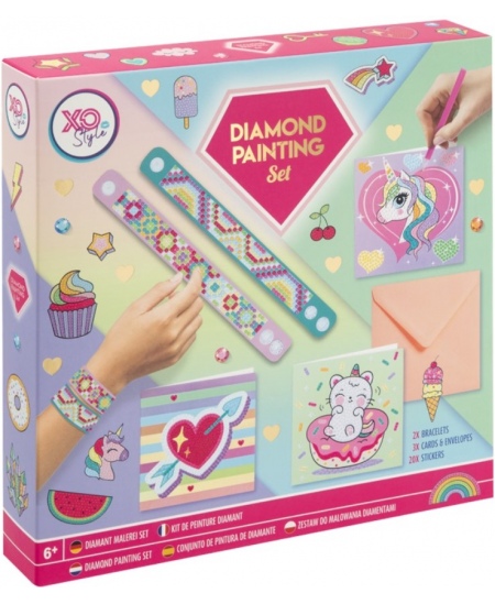 Teemantmosaiik käevõrude komplekt GRAFIX, 2 tk.