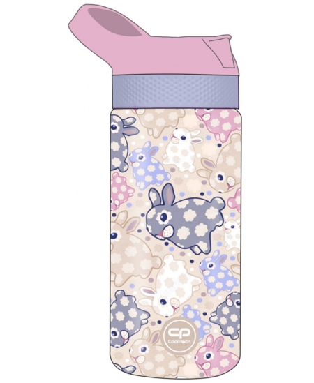 Joogipudel COOLPACK Bibby White Bunny, 420 ml