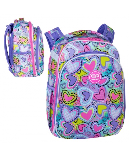 Seljakott COOLPACK Turtle Pastel Hearts