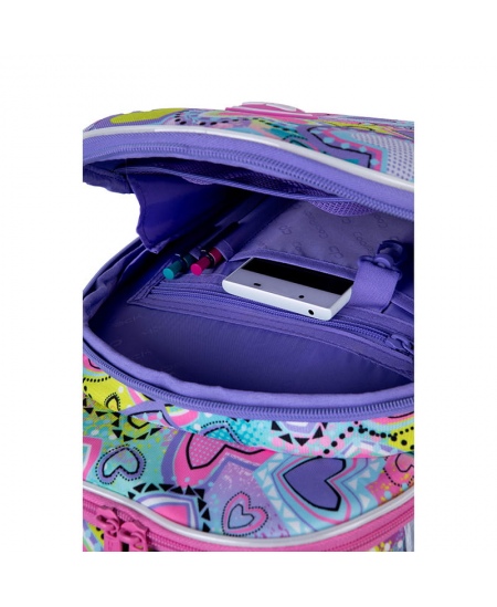 Seljakott COOLPACK Turtle Pastel Hearts