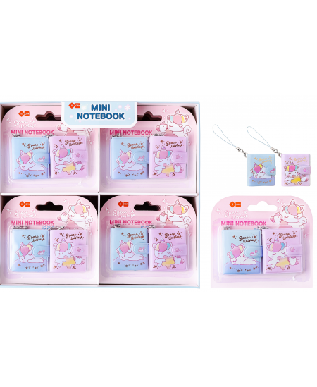 Mini märkmik SQUISHY, 49 lehte, 2 tk.