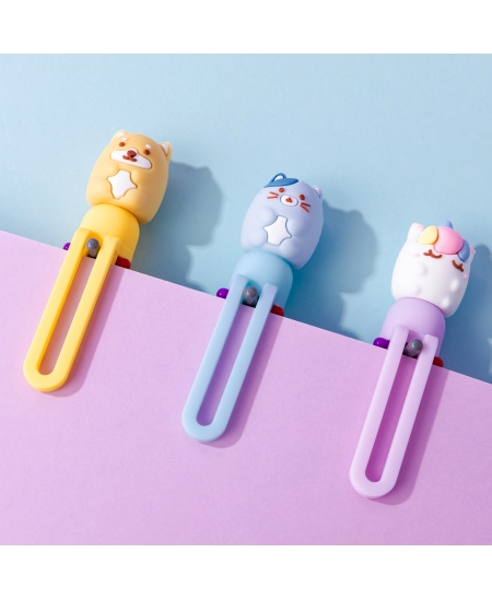 6‑värviline pastapliiats SQUISHY 1, erinevad disainid