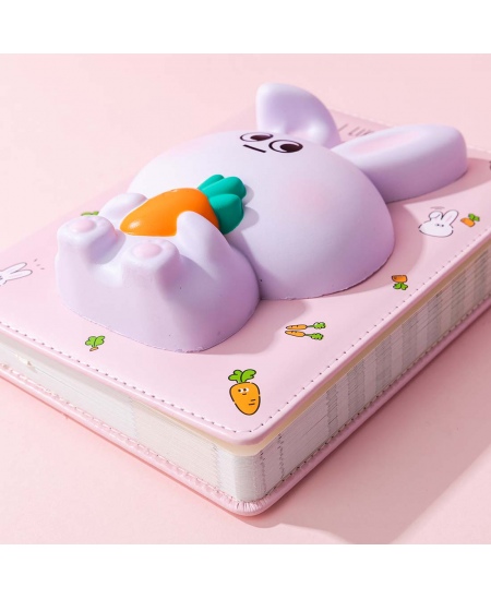 Märkmik SQUISHY Rabbit, 128 lehte