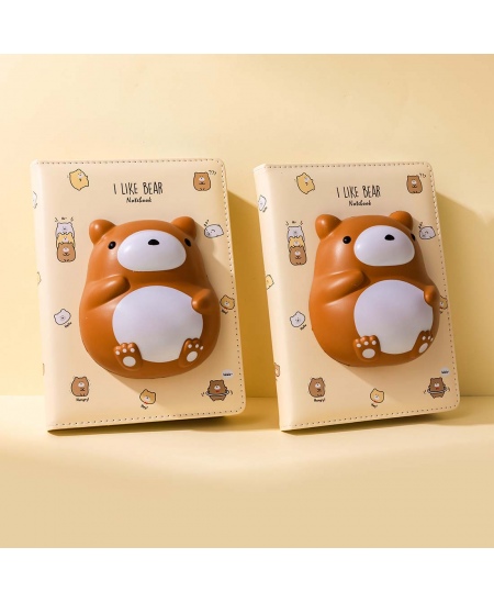 Märkmik SQUISHY Bear, 128 lehte