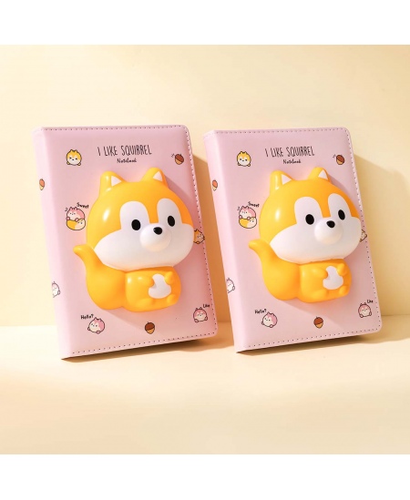 Märkmik SQUISHY Squirrel, 128 lehte