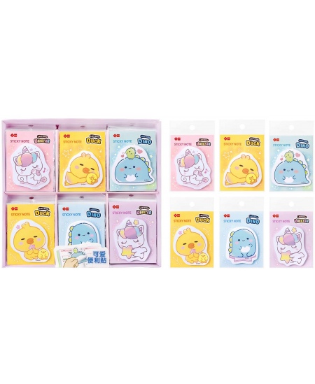 Kleepmärkmed SQUISHY , 70x80 mm, 60 lehte, erinevad värvid