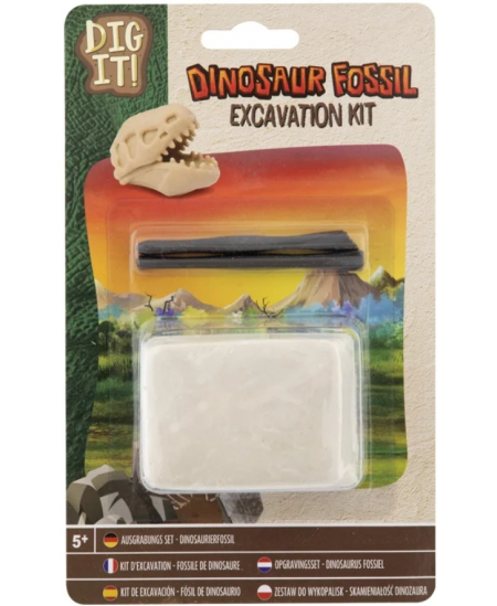 Fossiilide kaevamise komplekt GRAFIX Dinosaurus