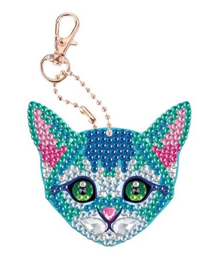 Teemantmosaiigist võtmehoidja XO STYLE Kassipoeg