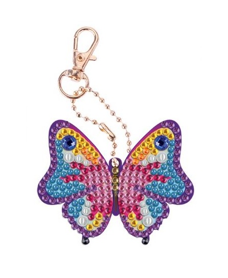 Teemantmosaiigist võtmehoidja XO STYLE Liblikas