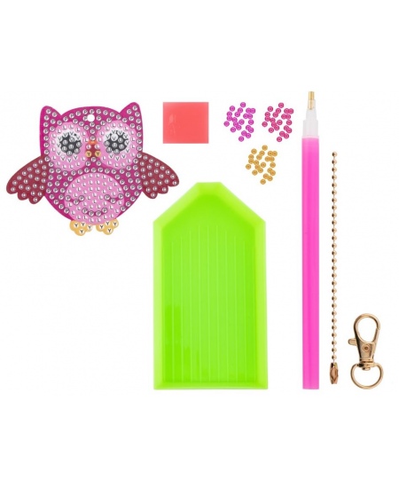 Teemantmosaiigist võtmehoidja XO STYLE Öökull