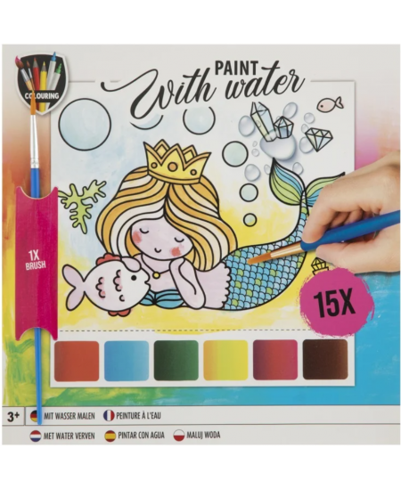 Akvarellvärvide komplekt GRAFIX Merineitsi, 15 pilti