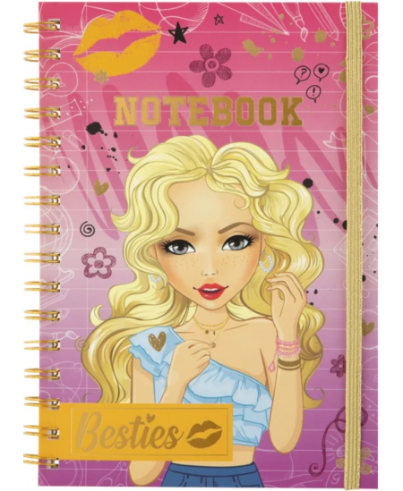 Märkmik BESTIES Šviesiaplaukė, A5, 60 lehte