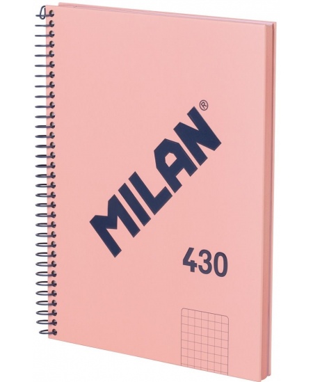 Kõvakaaneline märkmik MILAN, A5, 80 lehte, ruuduline