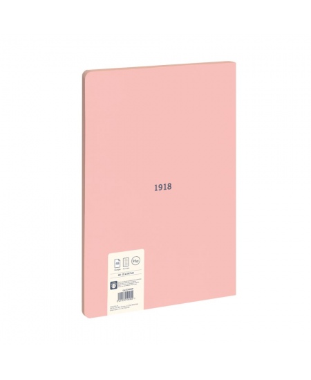 Märkmik MILAN, A4, 48 lehte, ruuduline, roosa