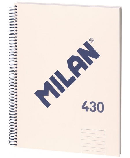Kõvakaaneline märkmik MILAN, A4, 80 lehte, jooneline