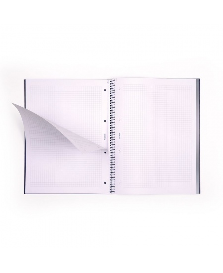 Kõvakaaneline märkmik MILAN, A4, 80 lehte, ruuduline