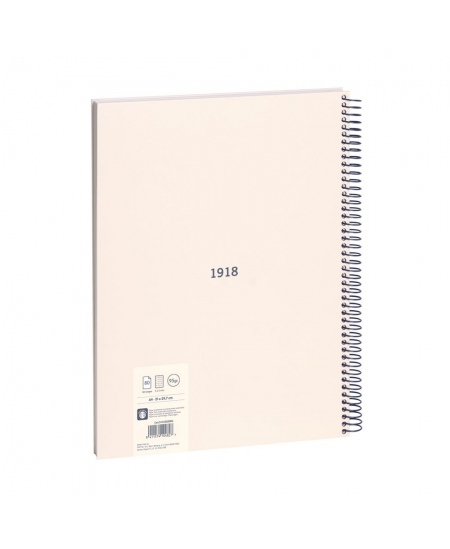 Kõvakaaneline märkmik MILAN, A4, 80 lehte, ruuduline