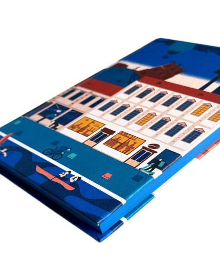 Märkmik VILNIUS, A5, punktid-jooned