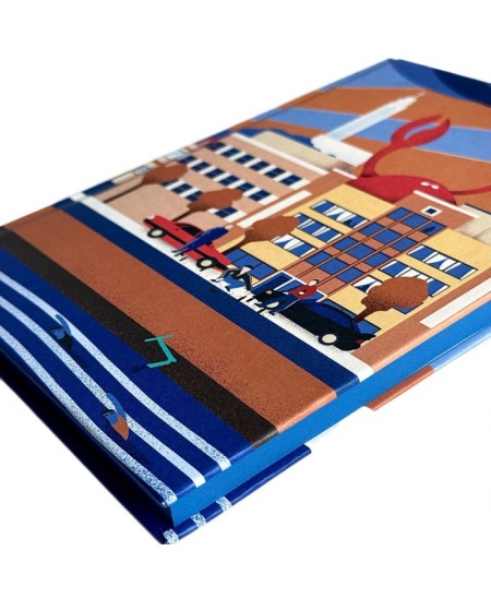 Märkmik KAUNAS, A5, punktid-jooned