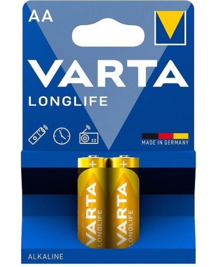 Patareid Varta Longlife LR06 (AA), 2 tk