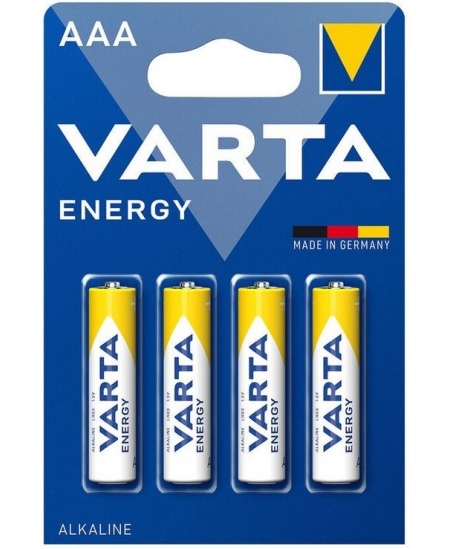Patareid Varta Alkaline Energy LR3 (AAA), 4 tk