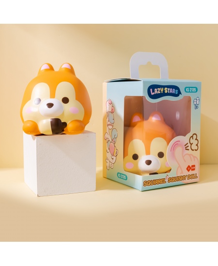 Elastne pigistatav mänguasi SQUISHY Orav