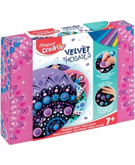 Sametmosaiigi loomise komplekt MAPED Creativ Mandala