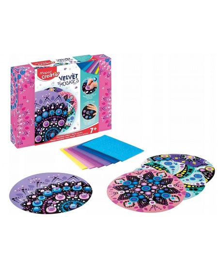 Sametmosaiigi loomise komplekt MAPED Creativ Mandala