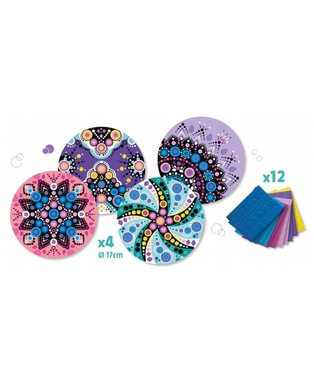 Sametmosaiigi loomise komplekt MAPED Creativ Mandala