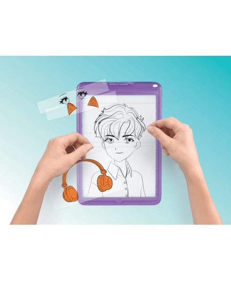 Valgustusega joonistustahvel MAPED Creativ Avatar Studio Manga